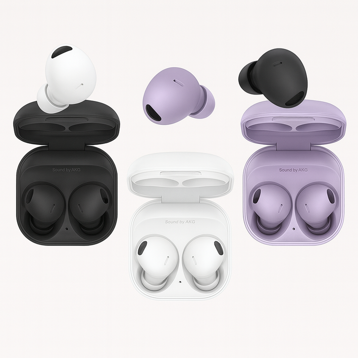 삼성 버즈2프로 중고 정품 왼쪽 오른쪽 본체 충전케이스 풀세트