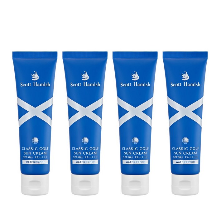 스콧해미쉬 클래식 골프 선크림 SPF50PA 40ml, 4개, 4개, 40ml