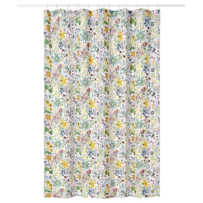 이케아 스트란들룸메르 샤워커튼 180x200cm 멀티컬러