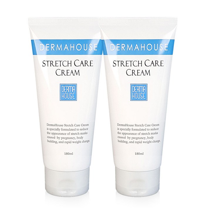 더마하우스 스트레치케어크림180mlx2개 산전 산후 임산부 청소년기 일반인, 2개, 180ml