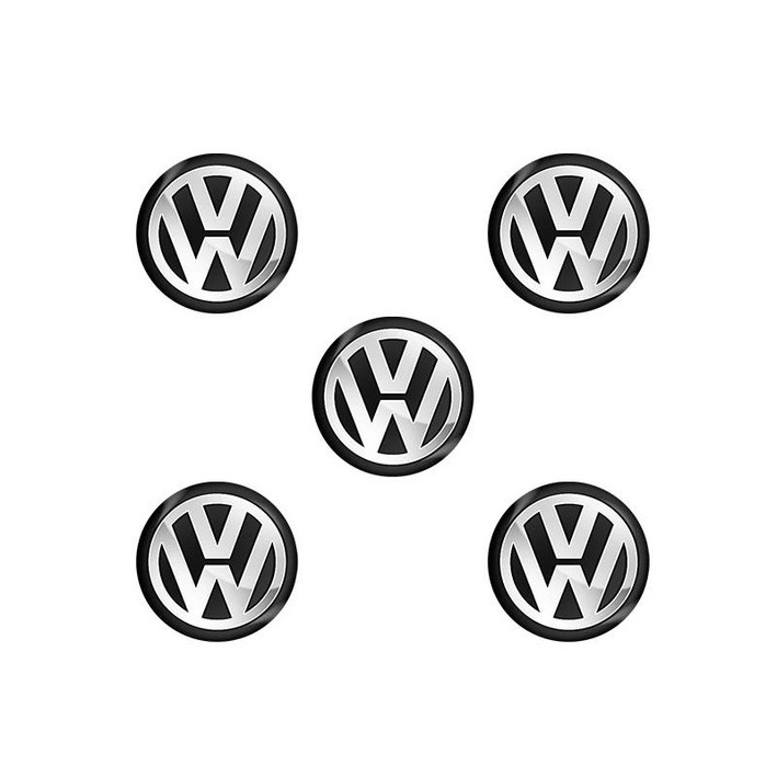 자동차 스패너 클립 자동차 원격 키 로고 금속 엠블럼 스티커, 폭스바겐 VW GTI 골프 파사트 티구안 투아렉