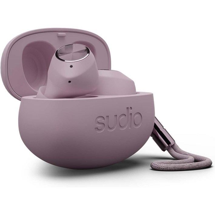 수디오 T2 True Wireless 블루투스 이어폰 보라색