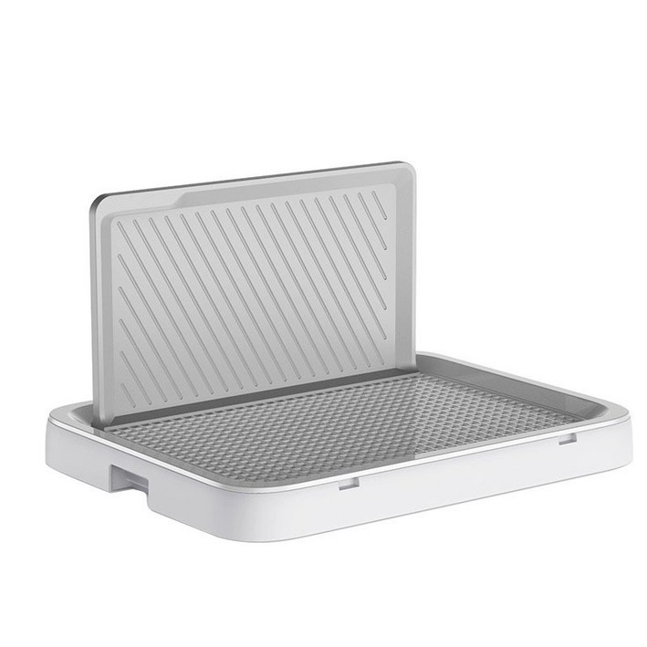 리프리 강아지 반려견 그물망 배변판, 특대형,화이트그레이, 1개