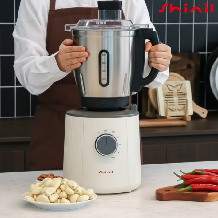 <26년 신제품> 신일 4.5L 대용량 800W 스텐 믹서기 SMX-RT4000S1, SMX-RT4000S1