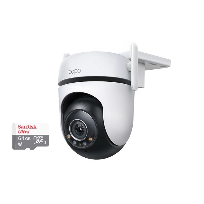 티피링크 Tapo C520WS 400만화소 원격회전 실외방수 홈CCTV, 선택3 Tapo C520WS+메모리카드64G