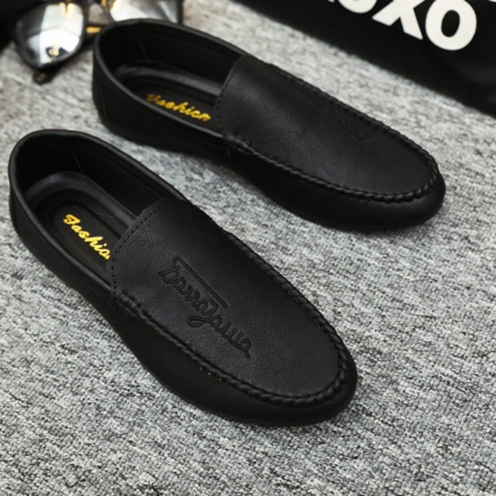스타일닥터 남자 로퍼 편한 운전용 신발 매끄러운 라인 부드러운 남성 비즈니스 캐주얼 구두