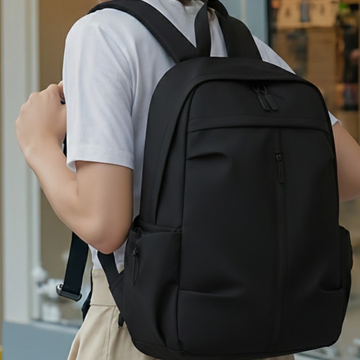노트북 백팩 15.6인치 대용량 방수 백팩  남녀공용 학생 직장인 여행용