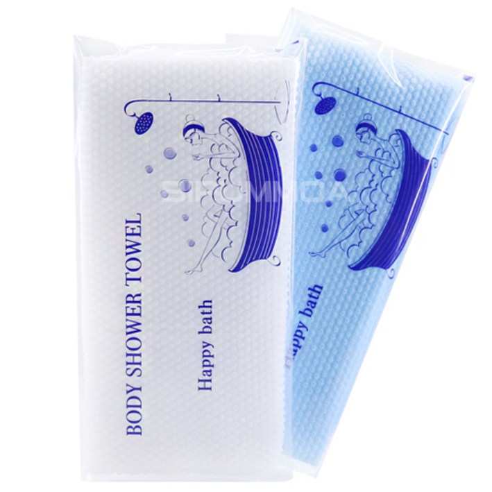 일회용 고급 샤워타올 거품타월 목욕 여행용