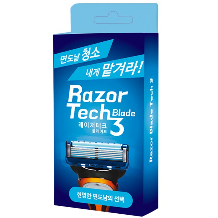 레이저테크 블레이드 면도기클리너, 1개입, 1개 레이저테크 블레이드 면도기클리너, 1개입, 1개