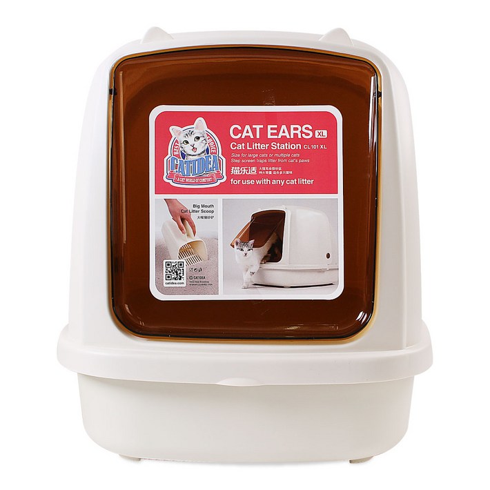 캣아이디어 캣이어 후드형 화장실