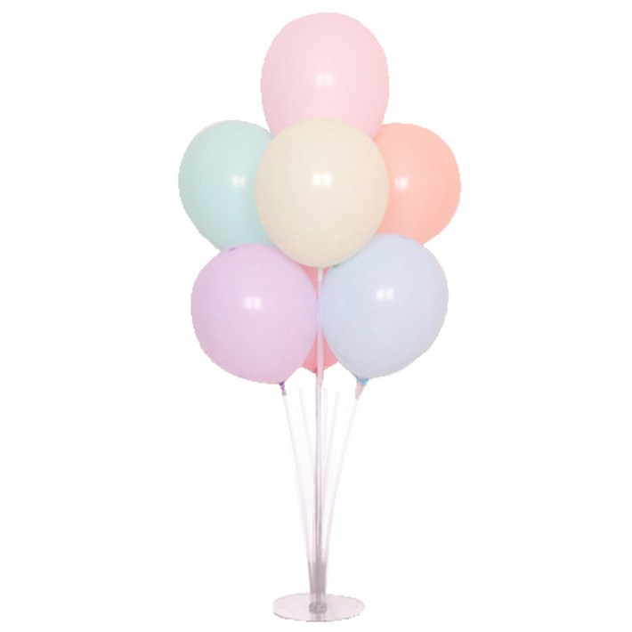 와우파티코리아 마카롱 혼합 풍선 꽂이 세트