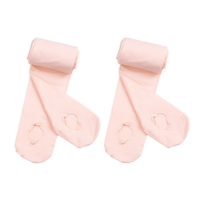 아동용 구멍 발레 타이즈 2p