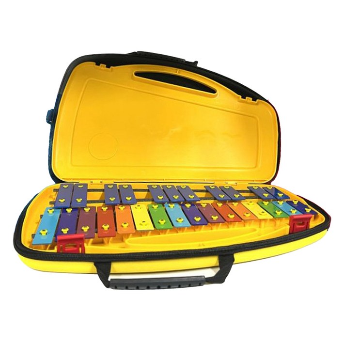 삼익악기 프리미엄 에바 케이스 글로켄슈필 에바폼 실로폰 NSXE27, 옐로우, 27판, 1개