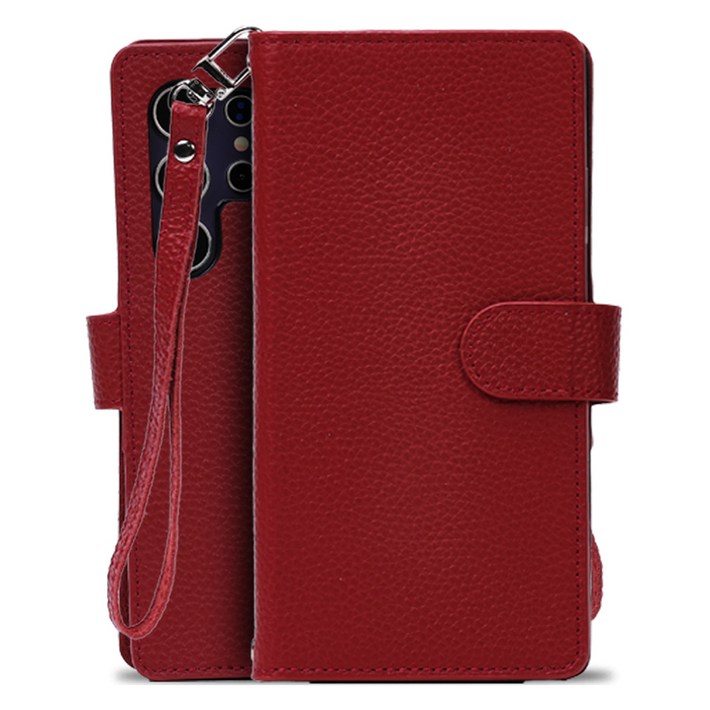 굿밸류 모네 오플 천연소가죽 다이어리 휴대폰 케이스