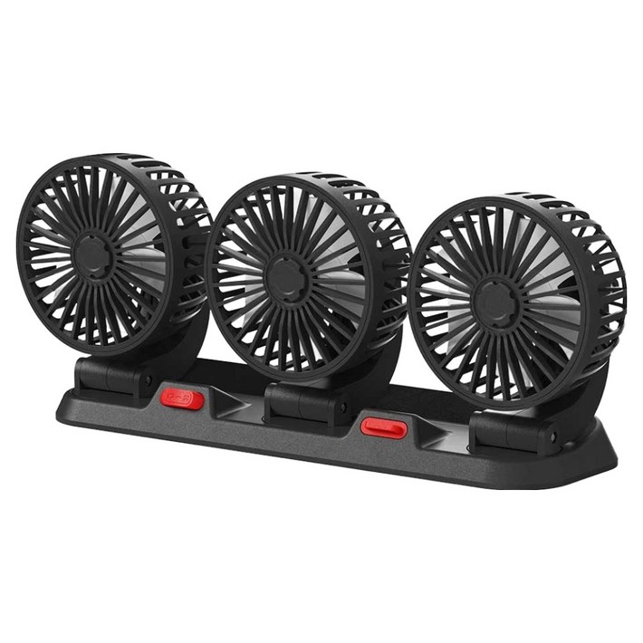 아이엠듀 차량용 USB 3방향 선풍기