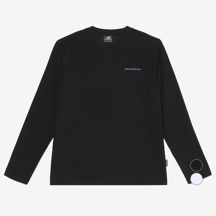 뉴발란스 남녀공용 UNI 에센셜 백로고 긴팔 티셔츠 NBNDEB3001 뉴발란스 남녀공용 UNI 에센셜 백로고 긴팔 티셔츠 NBNDEB3001