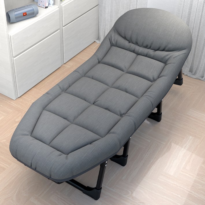 코멧 6단계 각도조절 무설치 낮잠 접이식 리클라이너 특대형 침대