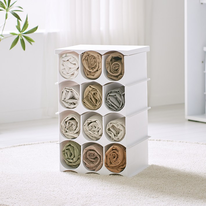 위즈홈 온마로 리빙박스 바지 옷정리함