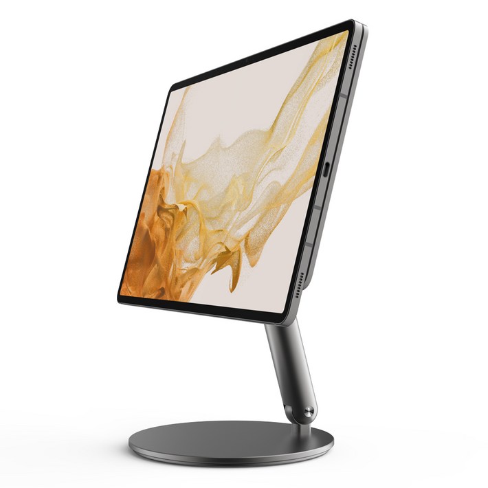 에이핀 갤럭시탭 마그네틱 자석 회전 거치대, 그라파이트, 1개, S8  S9  S9FE