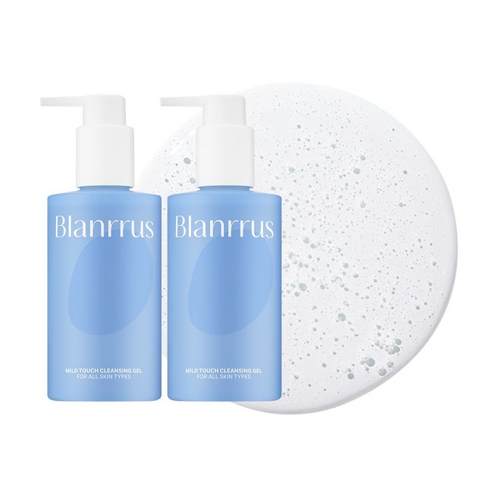 블랑루스 마일드 터치 클렌징 젤 200ml, 2개, 200ml