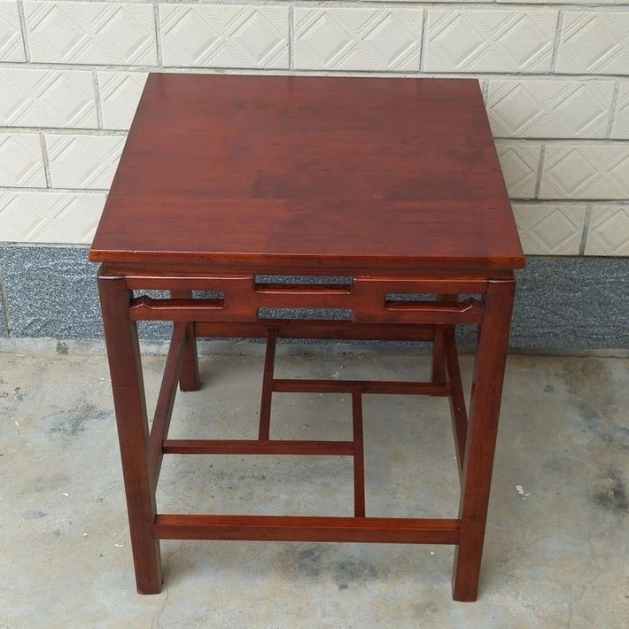 사방탁자 고재 사이드 거실장 진열장 테이블 우드