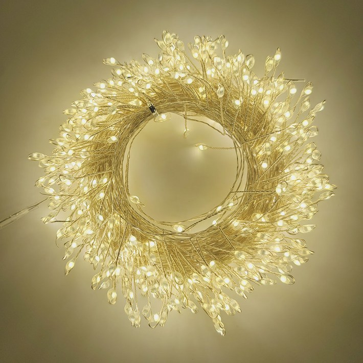 지아이비 LED 500구 폭죽 와이어 전구 DC24V, 웜화이트, 1개 지아이비 LED 500구 폭죽 와이어 전구 DC24V, 웜화이트, 1개