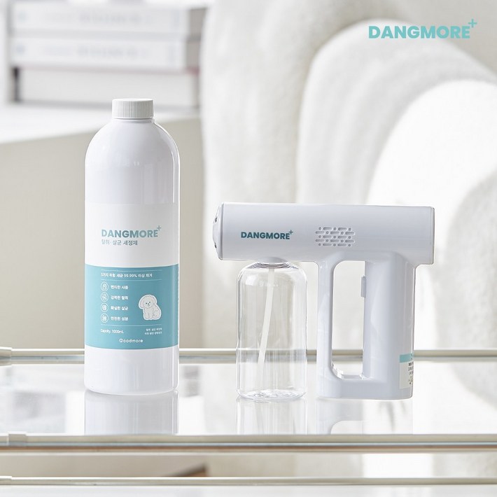 댕모어 반려동물 탈취제 냄새제거 살균 소독 플레버건, 1개, 1000ml