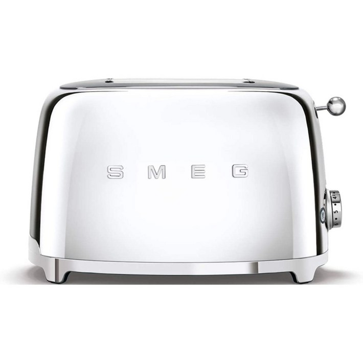 Smeg 토스터기 2구 크롬 인테리어 유럽풍 베이글 가능 Smeg 토스터기 2구 크롬 인테리어 유럽풍 베이글 가능