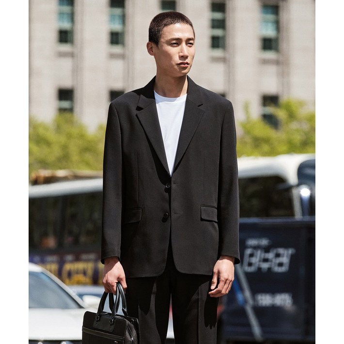 NewVibe Light 셋업블랙 오버핏SEJWB12SET