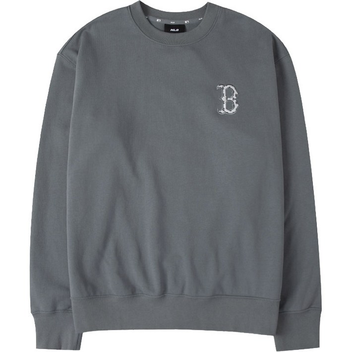 MLB 남녀공용 모노그램 맨투맨 3AMTM1234