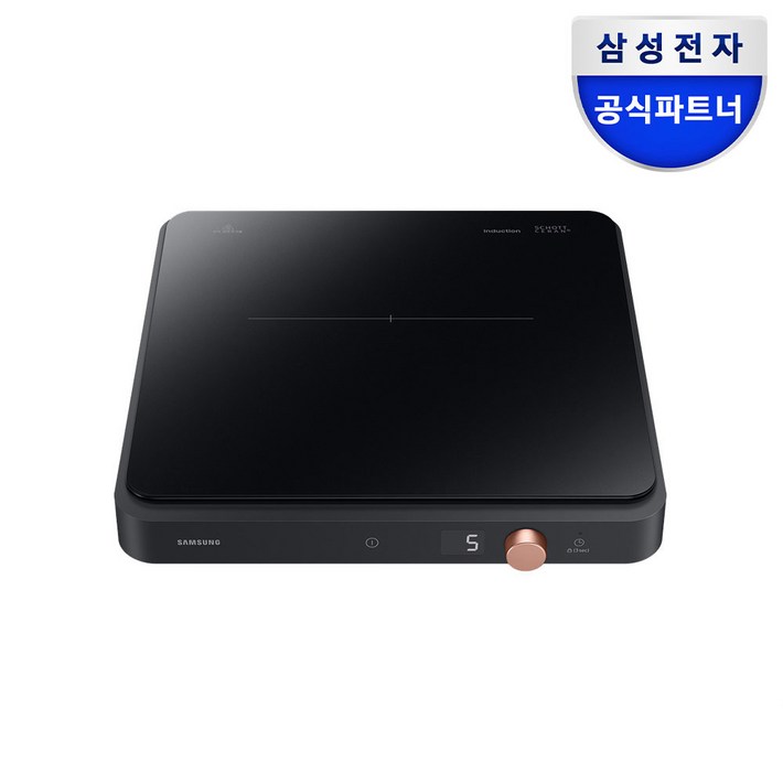 삼성전자 더플레이트 NZ31DG200CF 1구 인덕션 1인용 휴대용 이동식 전기레인지