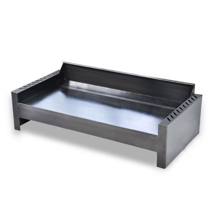 업소용 대형 주물팬 뒤틀림없는 주철그릴 업그레이드 음식물퇴출구