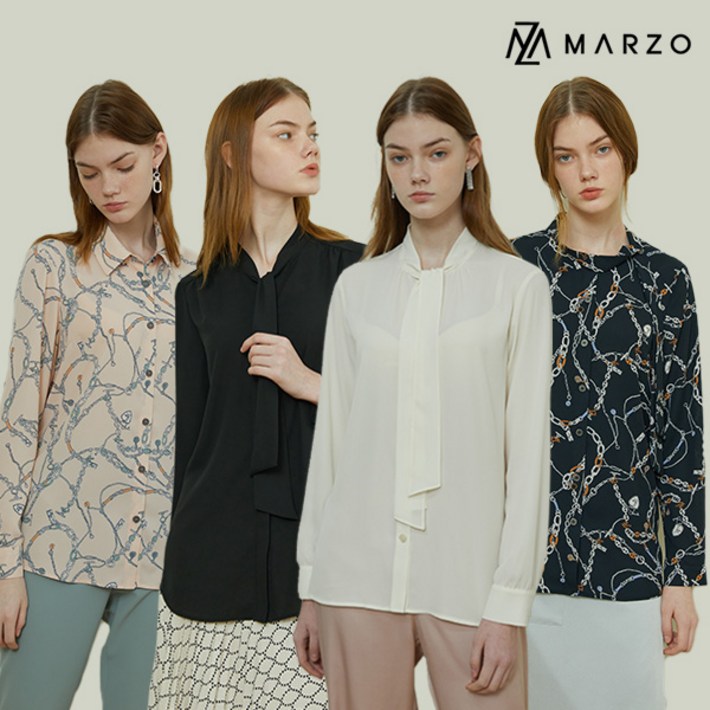 마르조1종살랑 블라우스QBSFB006