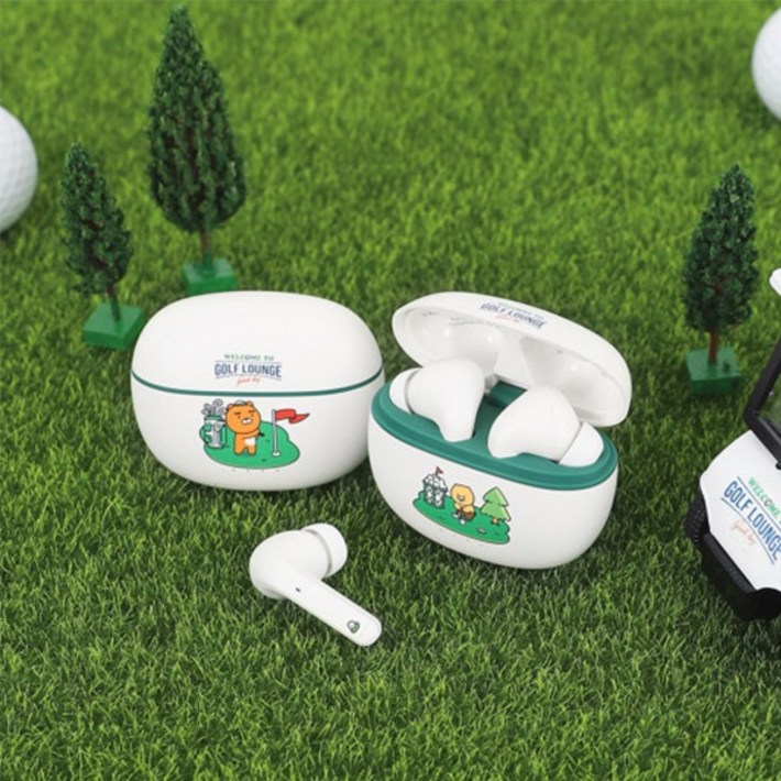 카카오프렌즈 KF 골프라운지 노이즈캔슬링 무선 블루투스 이어폰 옵션