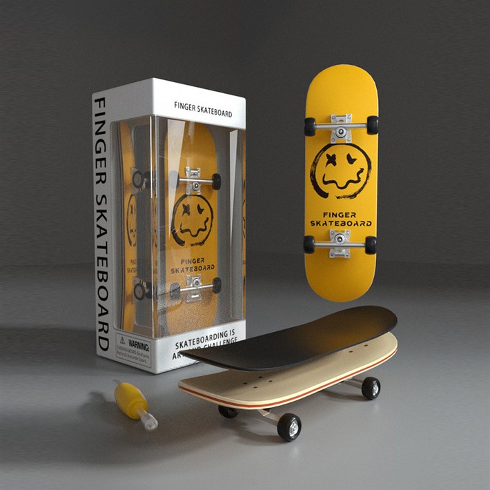 DIY 핑거 스케이트보드 / 미니 손가락 베어링 보드 Fingerboard skateboard