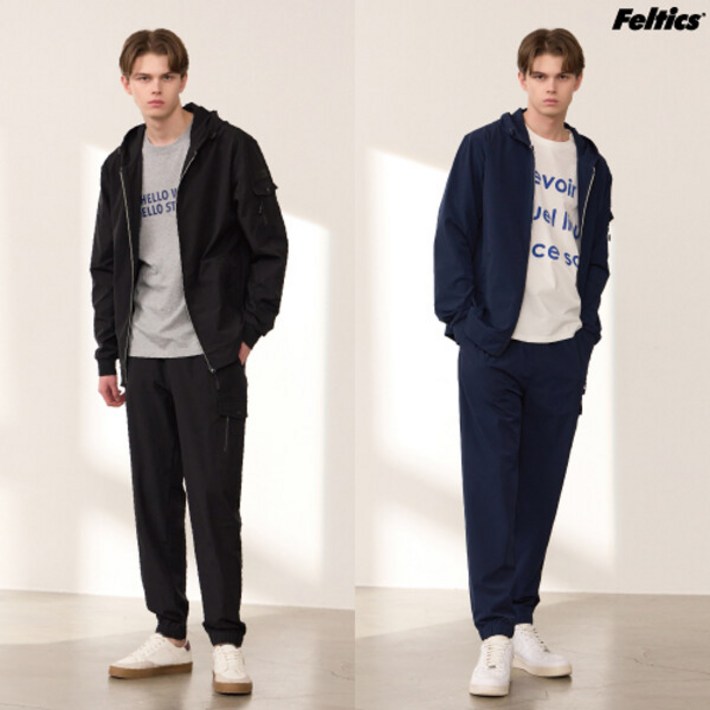 [Feltics] 펠틱스 25SS 남성 나일론 스트레치 이지 셋업 2종 (F503M)