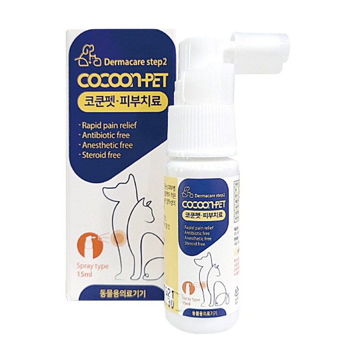 코쿤펫 반려동물 피부치료제 15ml, 15ml, 1개