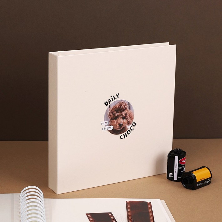 국내제작 하이데이 접착식 네컷 앨범 사진 포토북 세트