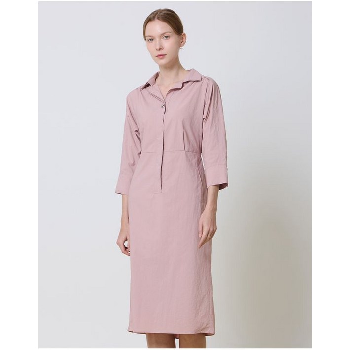 레노마레이디 더레노마셔츠형 카라 H라인 원피스CC11OP800 293192