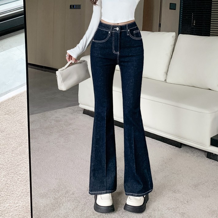 대박난박양 생지 스판 부츠컷 청바지