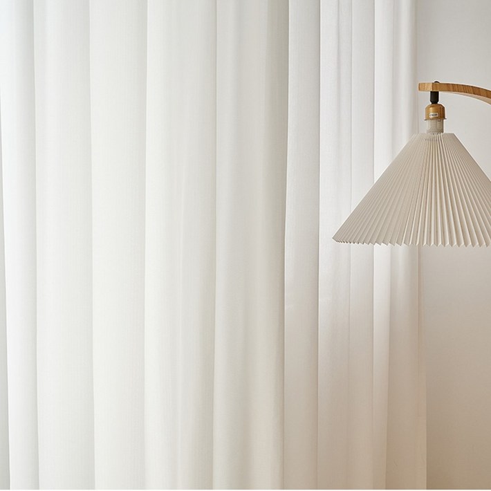 홈쇼핑커튼 34평 24평 흰색 샤랄라 거실 암막 커튼