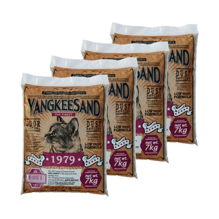 양키샌드 1979오더캡쳐 7kg 4봉, 7kg, 4개, 수퍼향