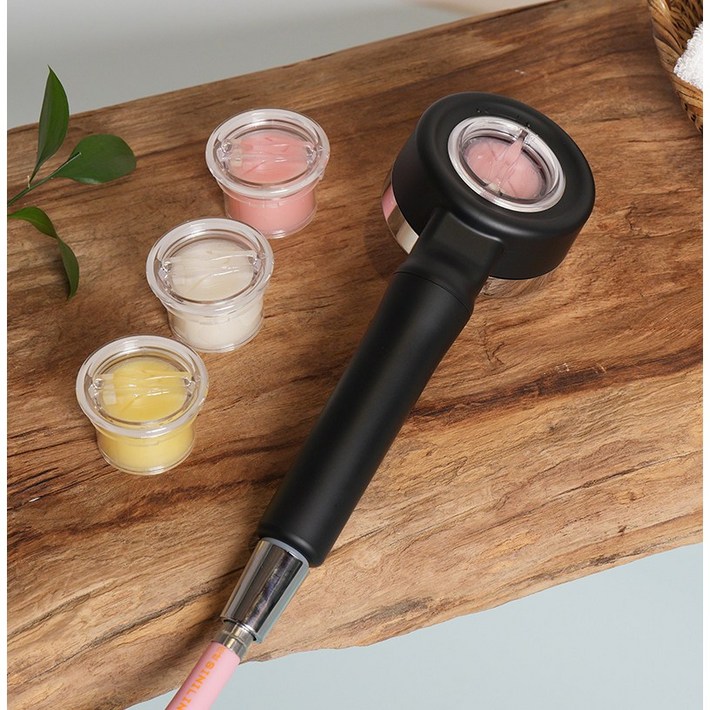 워터웰 비타민 캡슐 샤워기 WS210 블랙 수압 상승 필터 샤워기 헤드, 1개, 블랙