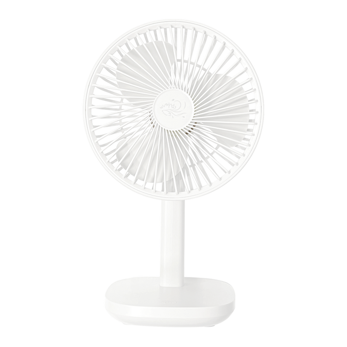 바움,무소음,미니,탁상용,선풍기,회전,무선,사무실,캠핑용,차량용,선물용,바움,마파람,저소음,한일,가성비, 화이트