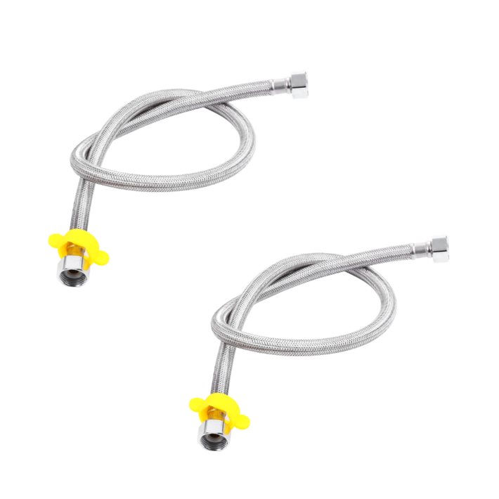 다용도 304 스테인리스 싱크대 주방 연장 연결호스 2p 세트