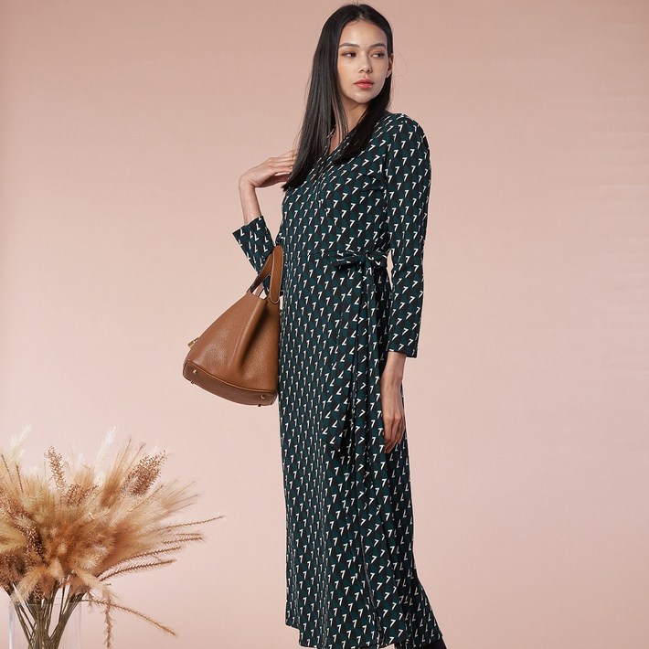 Lipbbam 바이립밤 크레오라 시그니처 플레어 롱 랩원피스 LDM07 선택 1종