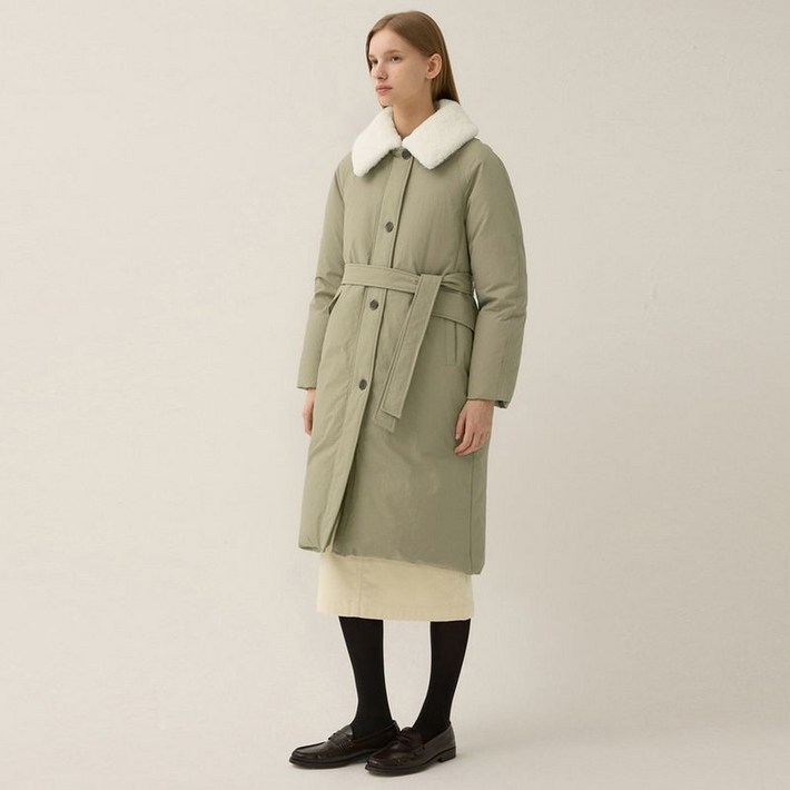 리스트 부클퍼 카라 맥 덕다운 점퍼 TSDJPP82050