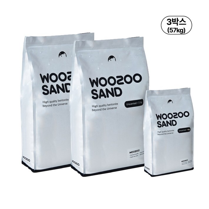 와우할인 우주모래 먼지없는 대용량 고양이 응고형 벤토나이트 모래 우주샌드 19kg, 무향, 3개, 19kg 와우할인 우주모래 먼지없는 대용량 고양이 응고형 벤토나이트 모래 우주샌드 19kg, 무향, 3개, 19kg
