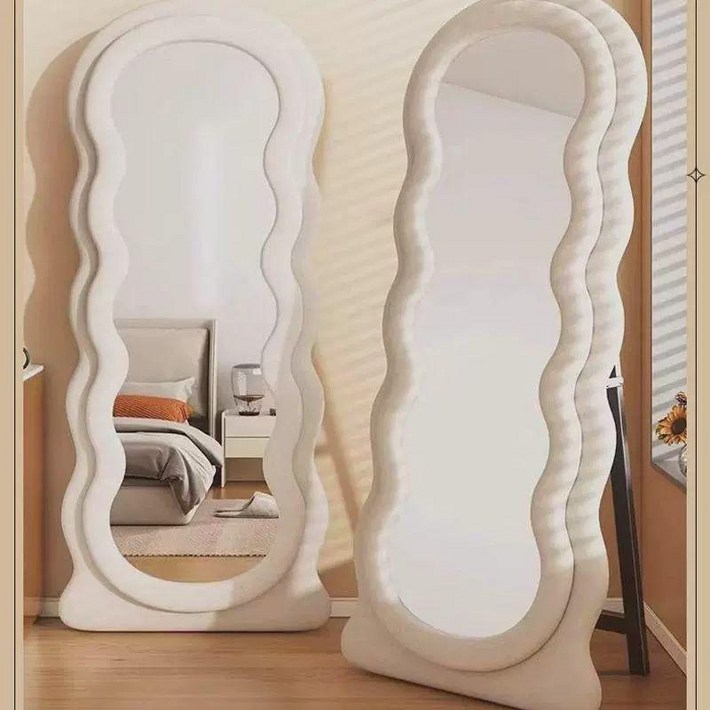 물결 전신거울 웨이브 거울 옷가게 인테리어 에토레