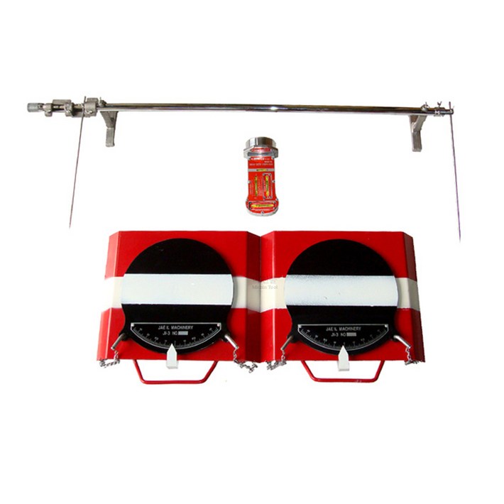 3급 법정장비 3종 세트 얼라이먼트 회전반경게이지 캠버케스터기 토인게이지